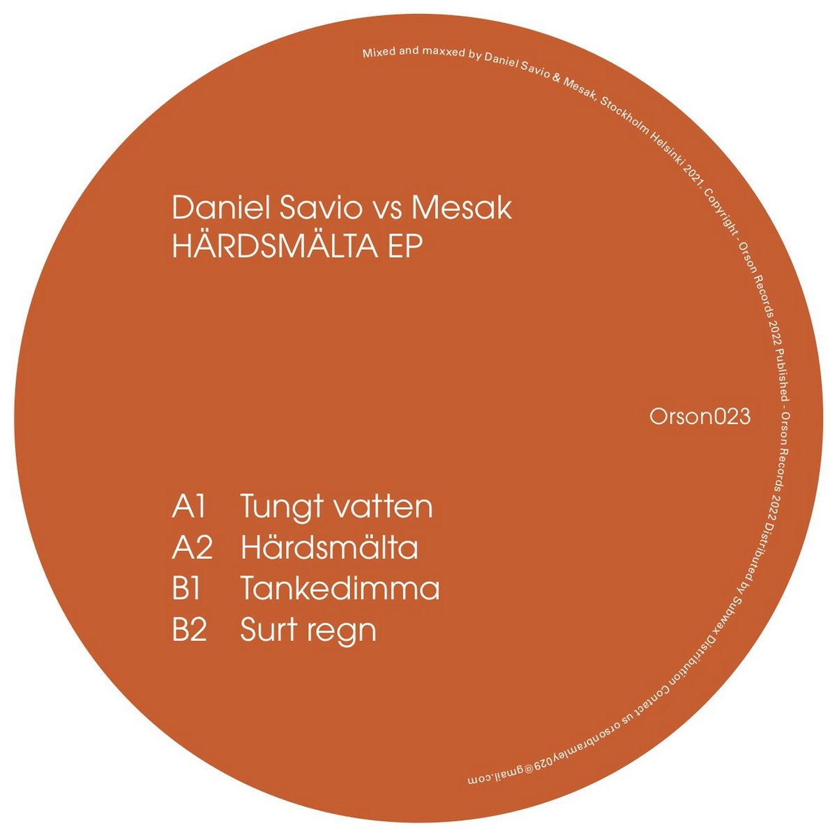 Daniel Savio vs Mesak – Härdsmälta EP