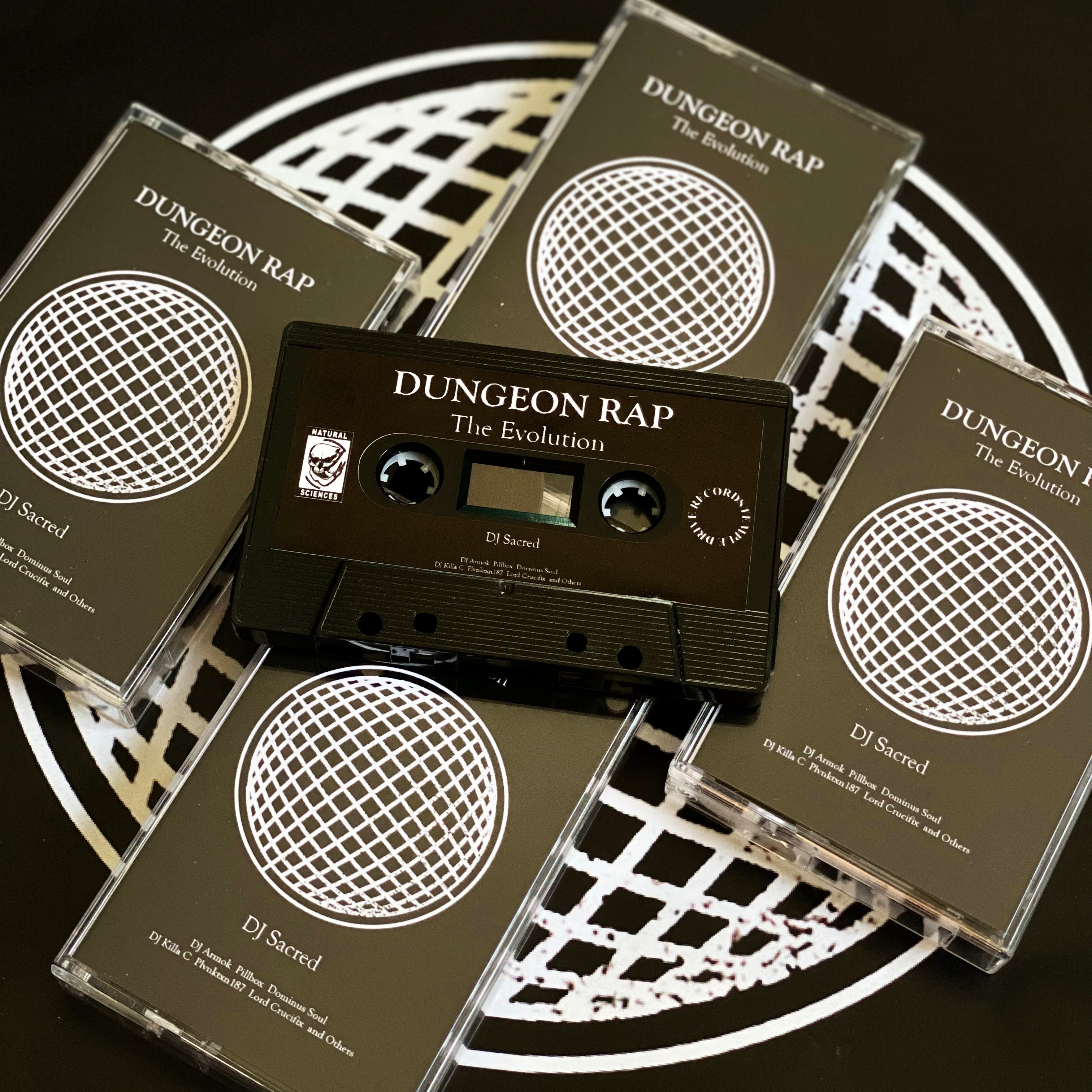 DJ Sacred - Dungeon Rap: The Evolution (with A3 Poster)