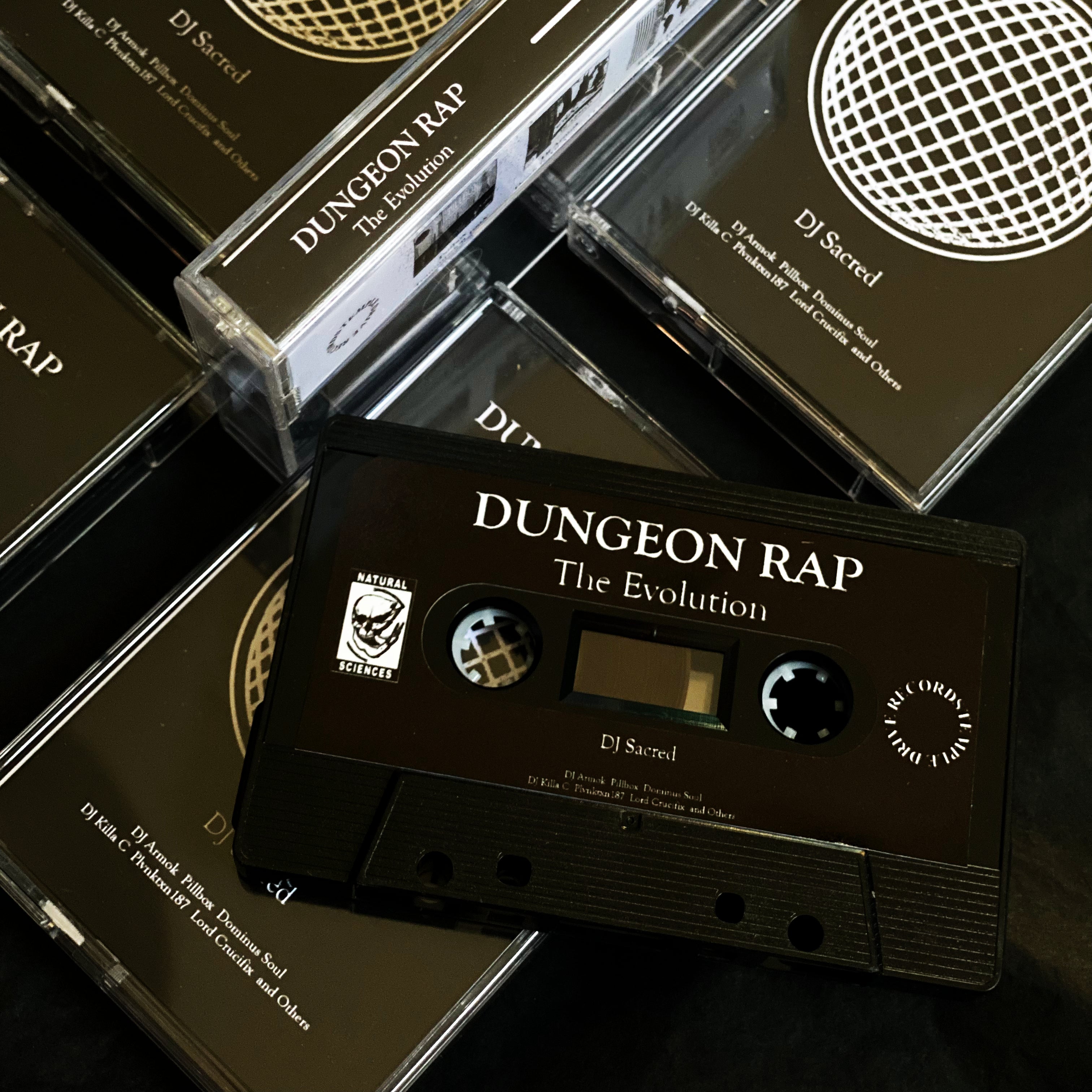 DJ Sacred - Dungeon Rap: The Evolution (with A3 Poster)