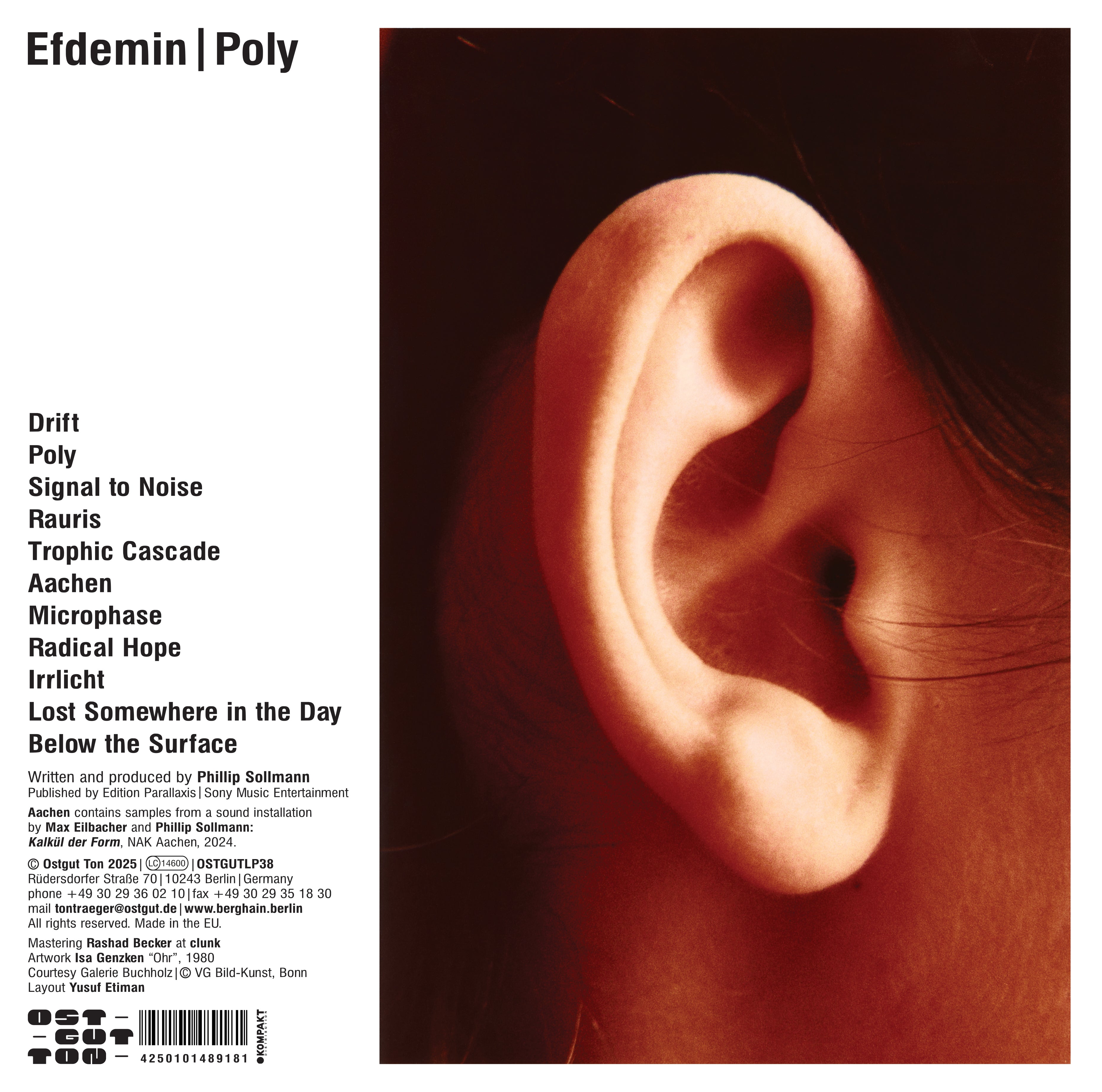 Efdemin Poly OSTGUTLP38