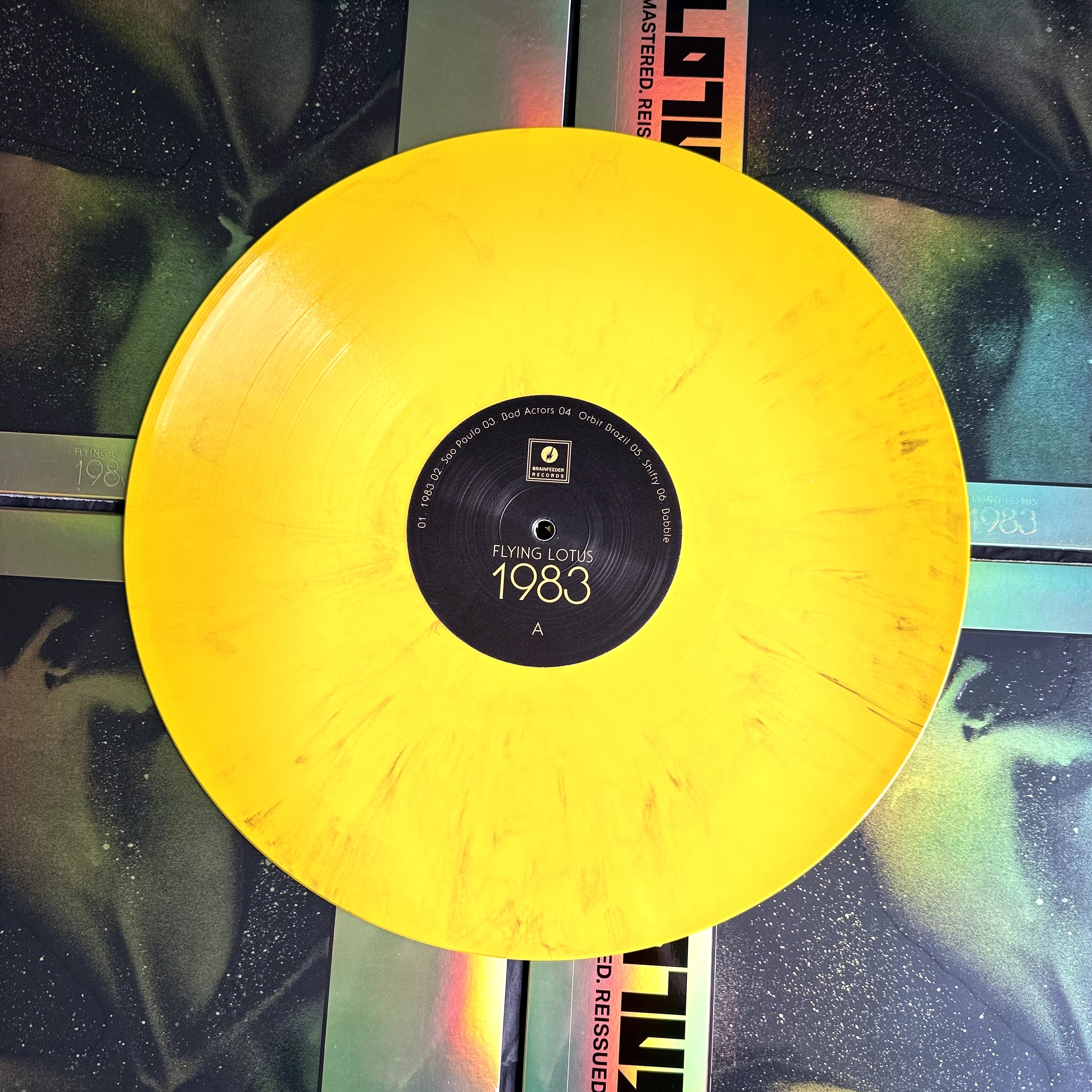 Flying Lotus 1983 Gold Vinyl