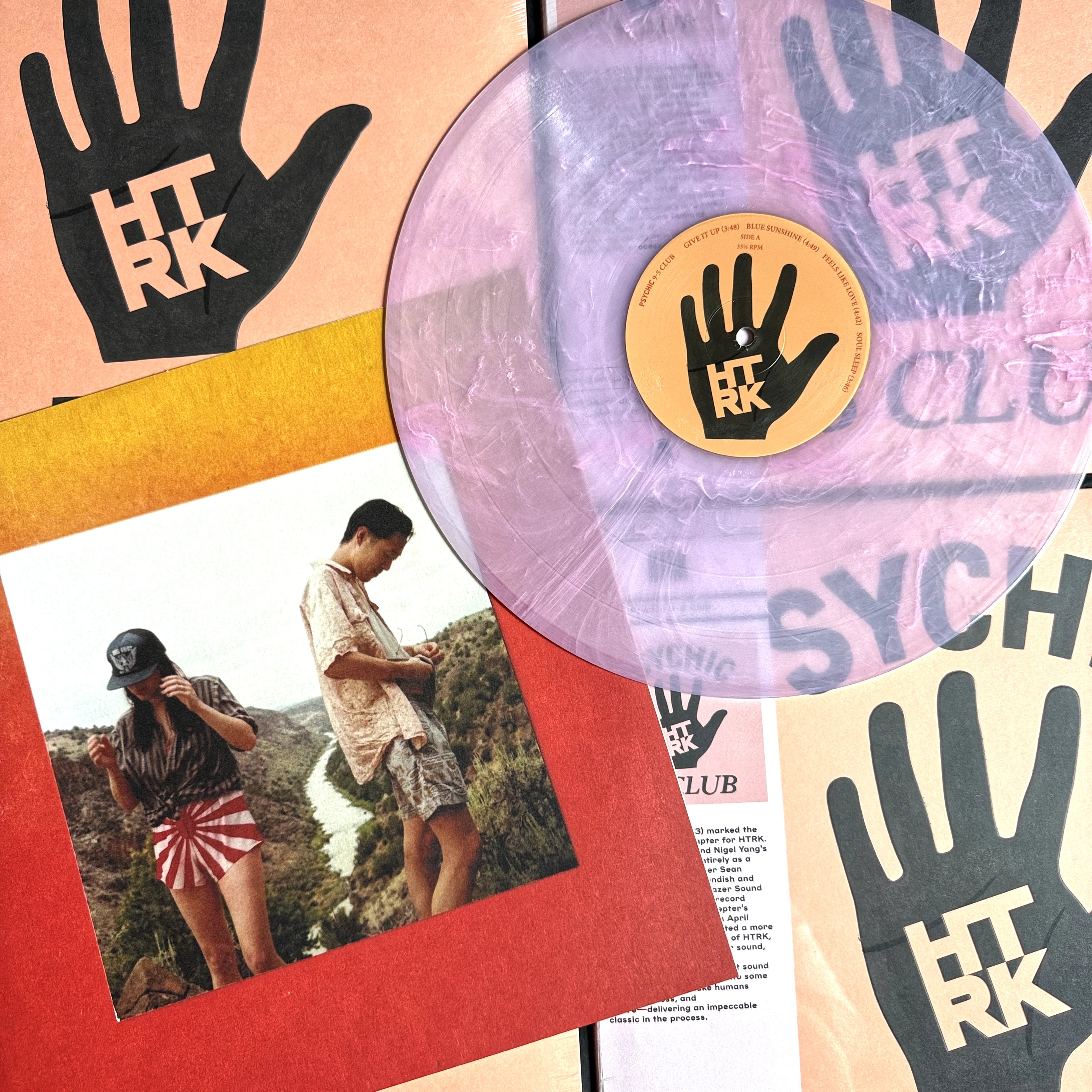 HTRK - Psychic 9-5 Club [Ghostly International] (Vinyl, LP, Clear