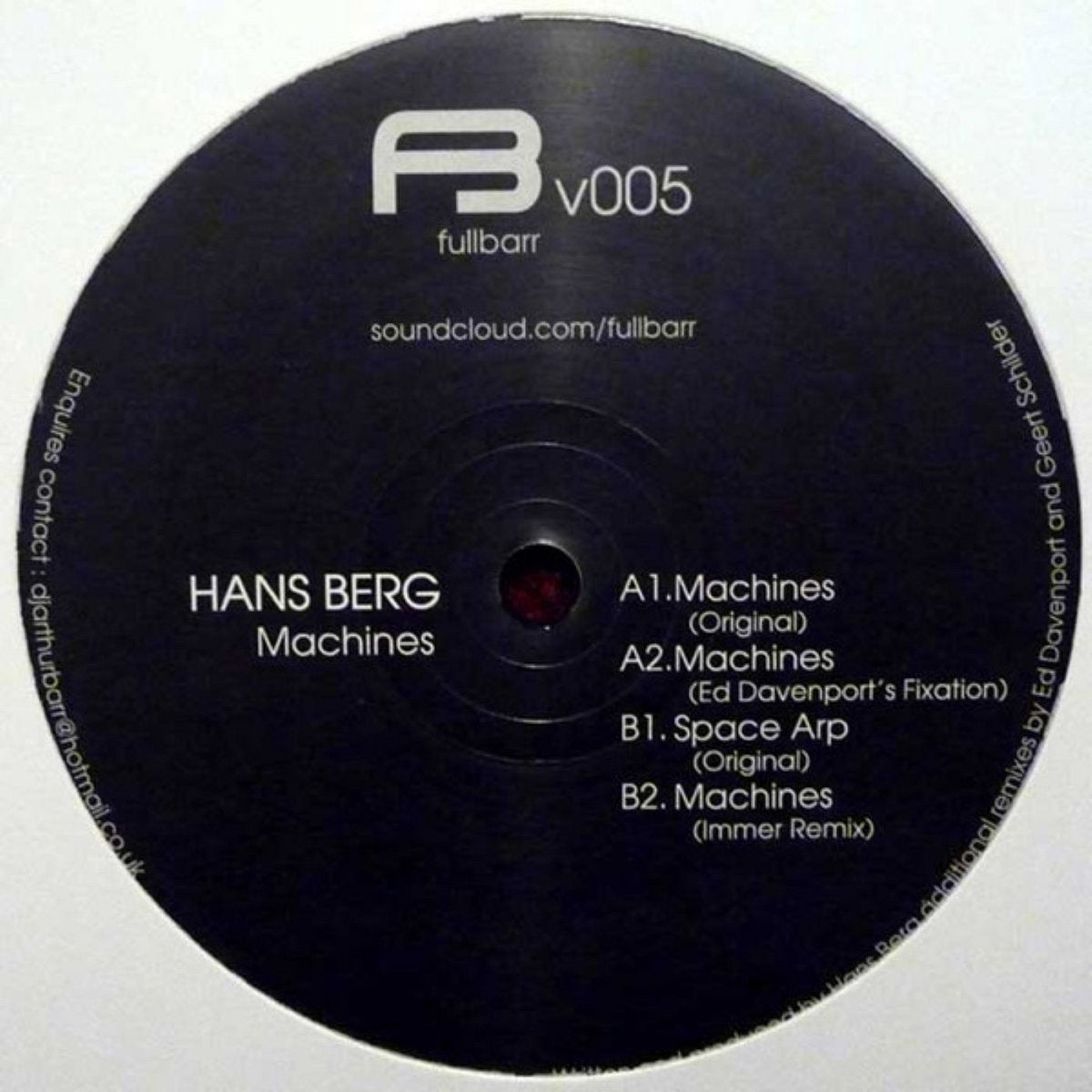 Hans Berg – Machines