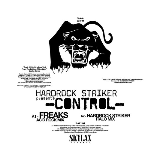 Hardrock Striker – Control