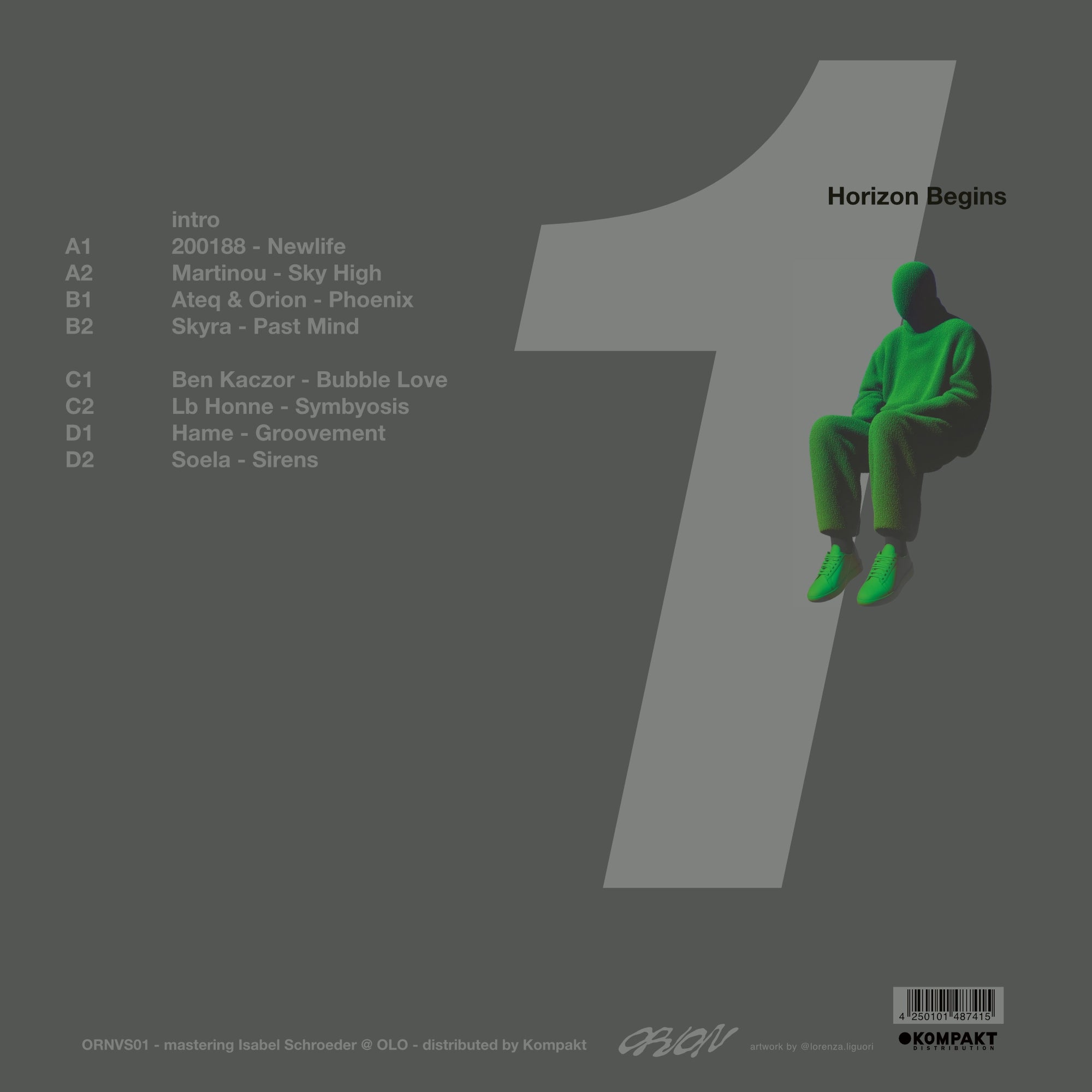Various Artists - Horizon Begins 1 (Martinou, Ateq & Orion, Skyra, Ben Kaczor, Lb Honne, Hame, Soela)