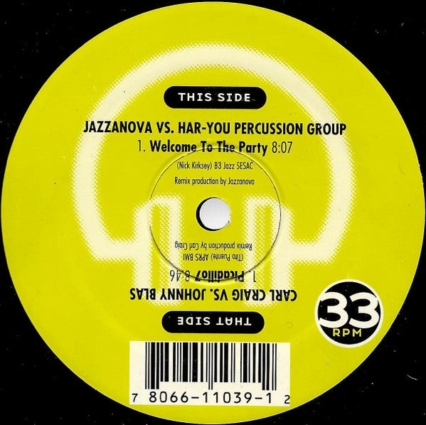 Jazzanova Vs. Har-You Percussion Group / Carl Craig Vs. Johnny Blas – The New Latinaires #3