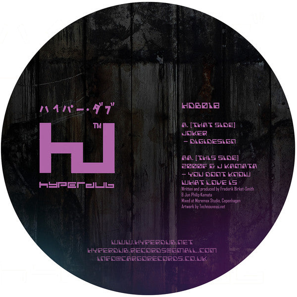 Joker / 2000F & J Kamata– Digidesign / You Don't Know What Love Is