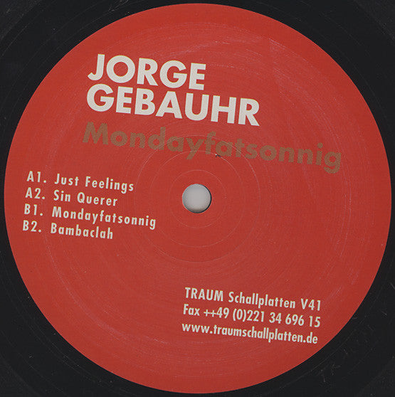 Jorge Gebauhr – Mondayfatsonnig