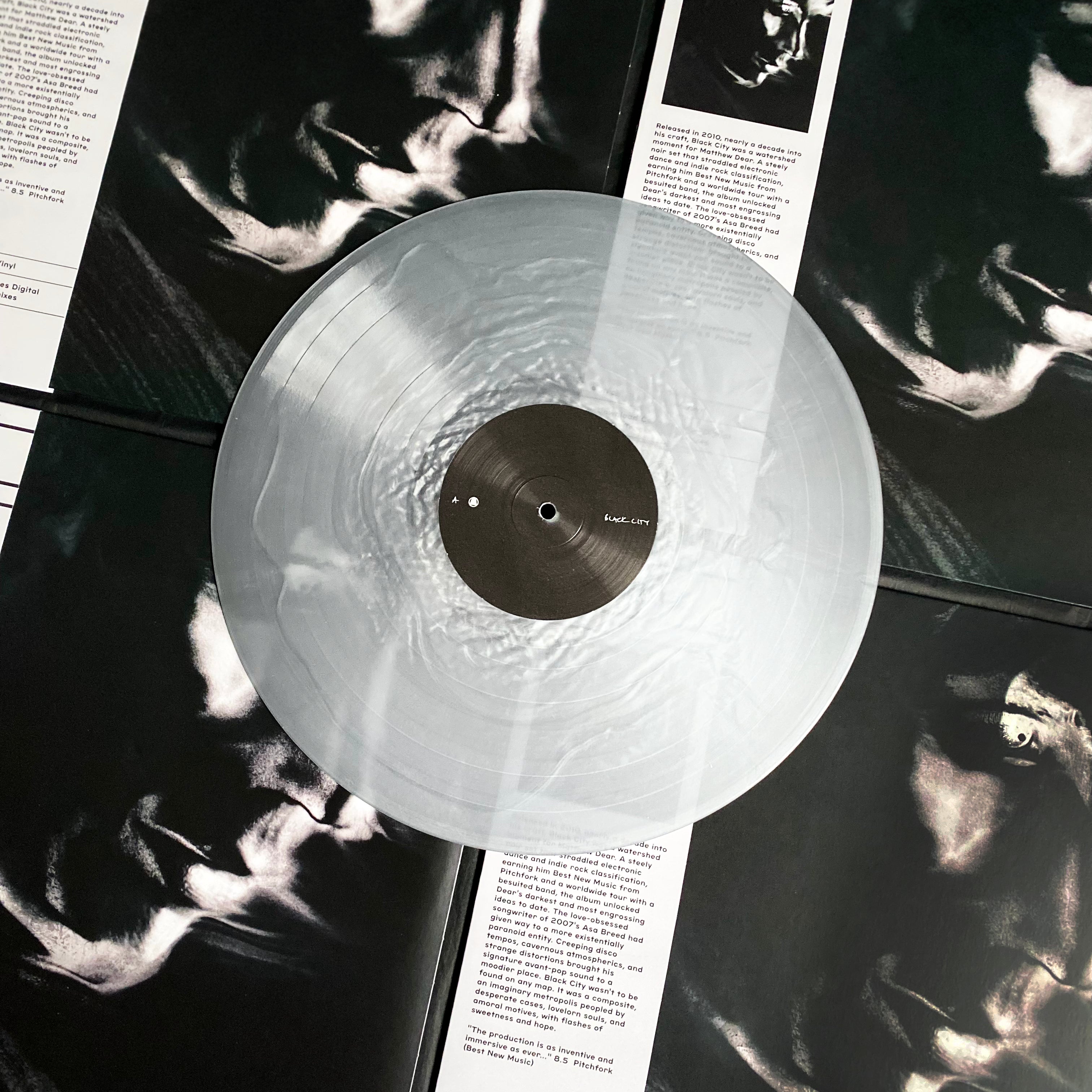 Matthew Dear — Black City (Transparent Silver Vinyl)