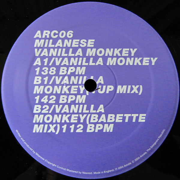 Milanese – Vanilla Monkey