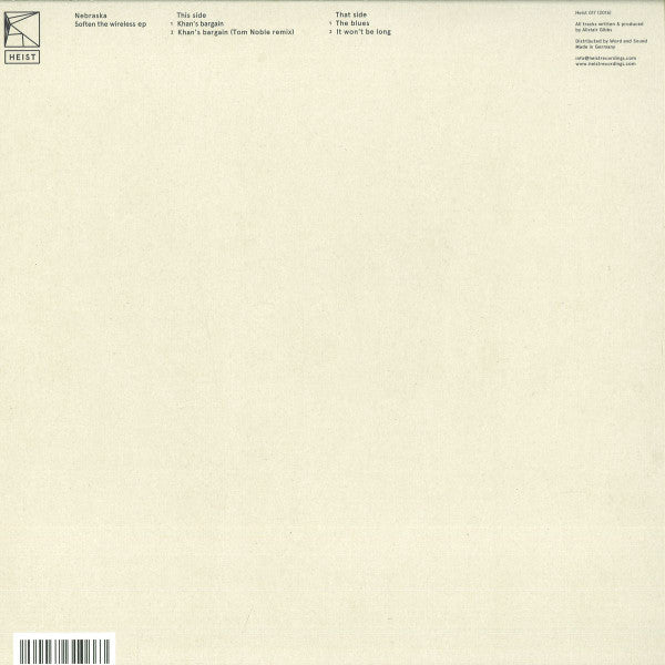 Nebraska – Soften The Wireless EP