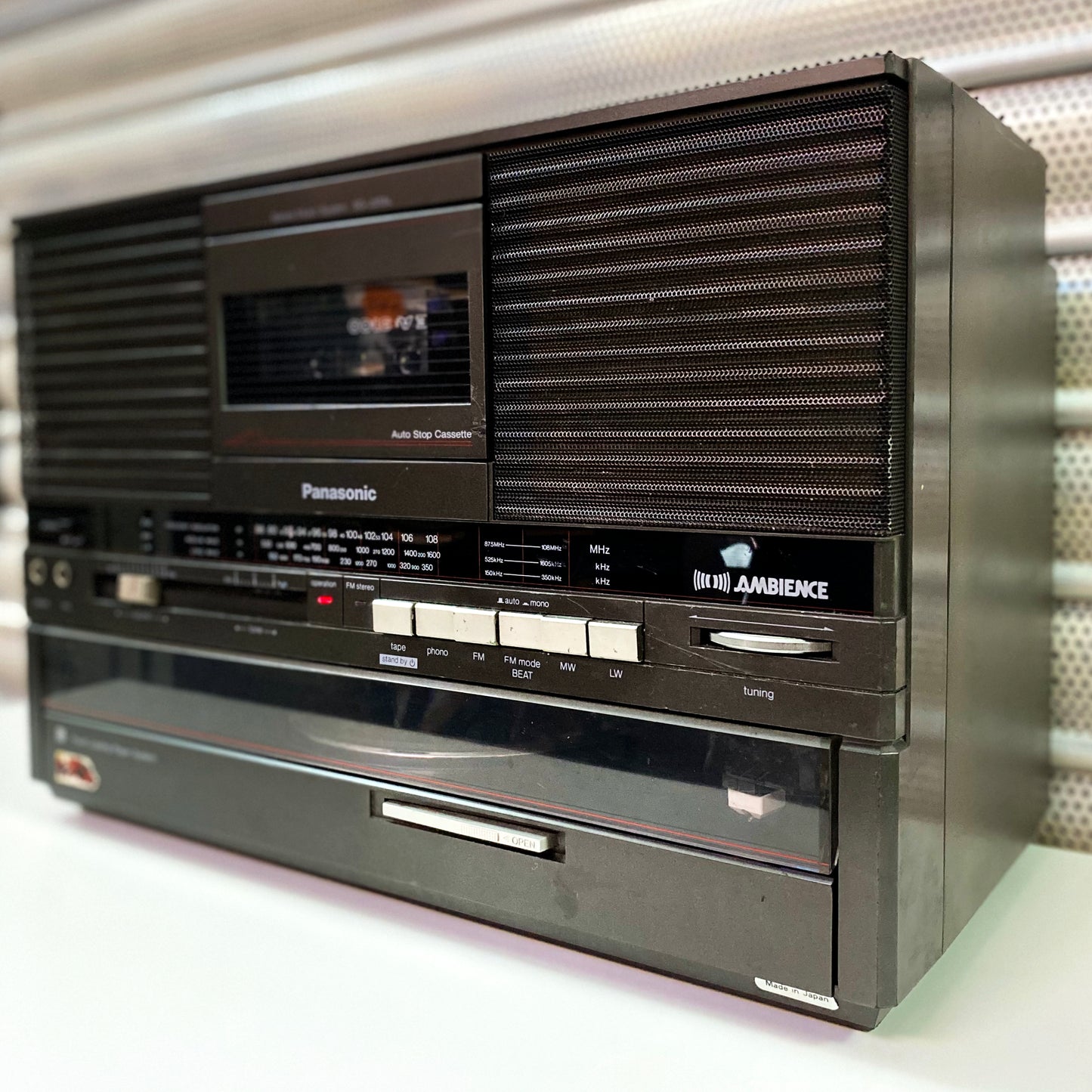 Panasonic SG-J555L Boombox (Turntable / Cassette / Tuner)