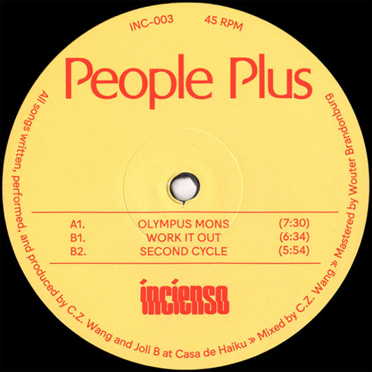 People Plus – Olympus Mons EP (CZ Wang & Joli B)