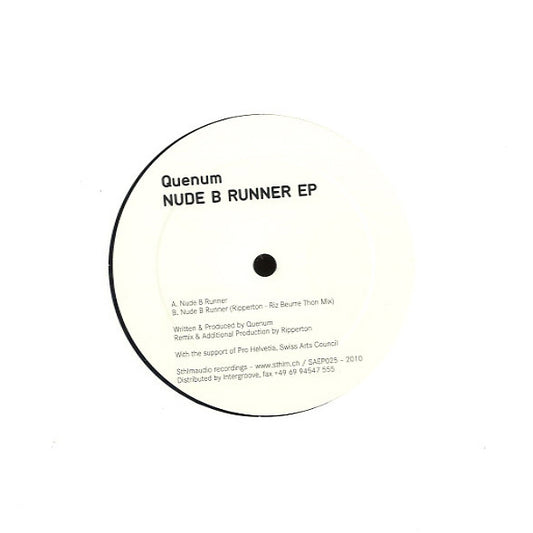 Quenum – Nude B Runner EP (Ripperton Mix)