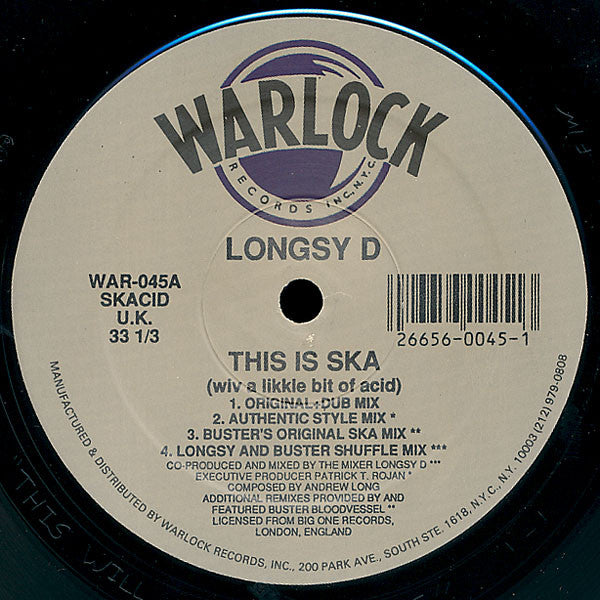 Longsy D – This Is Ska