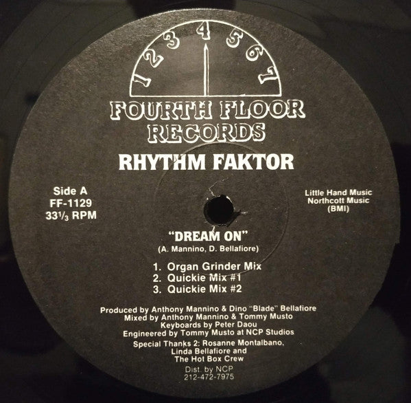 Rhythm Faktor ‎– Dream On