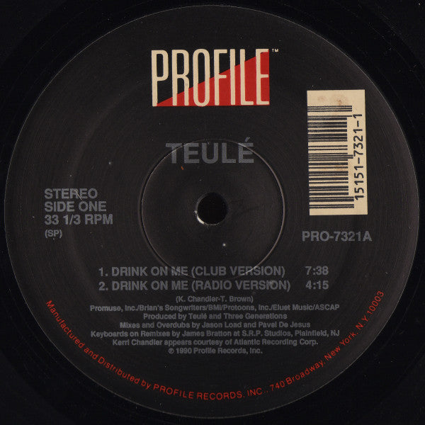 Teulé – Drink On Me