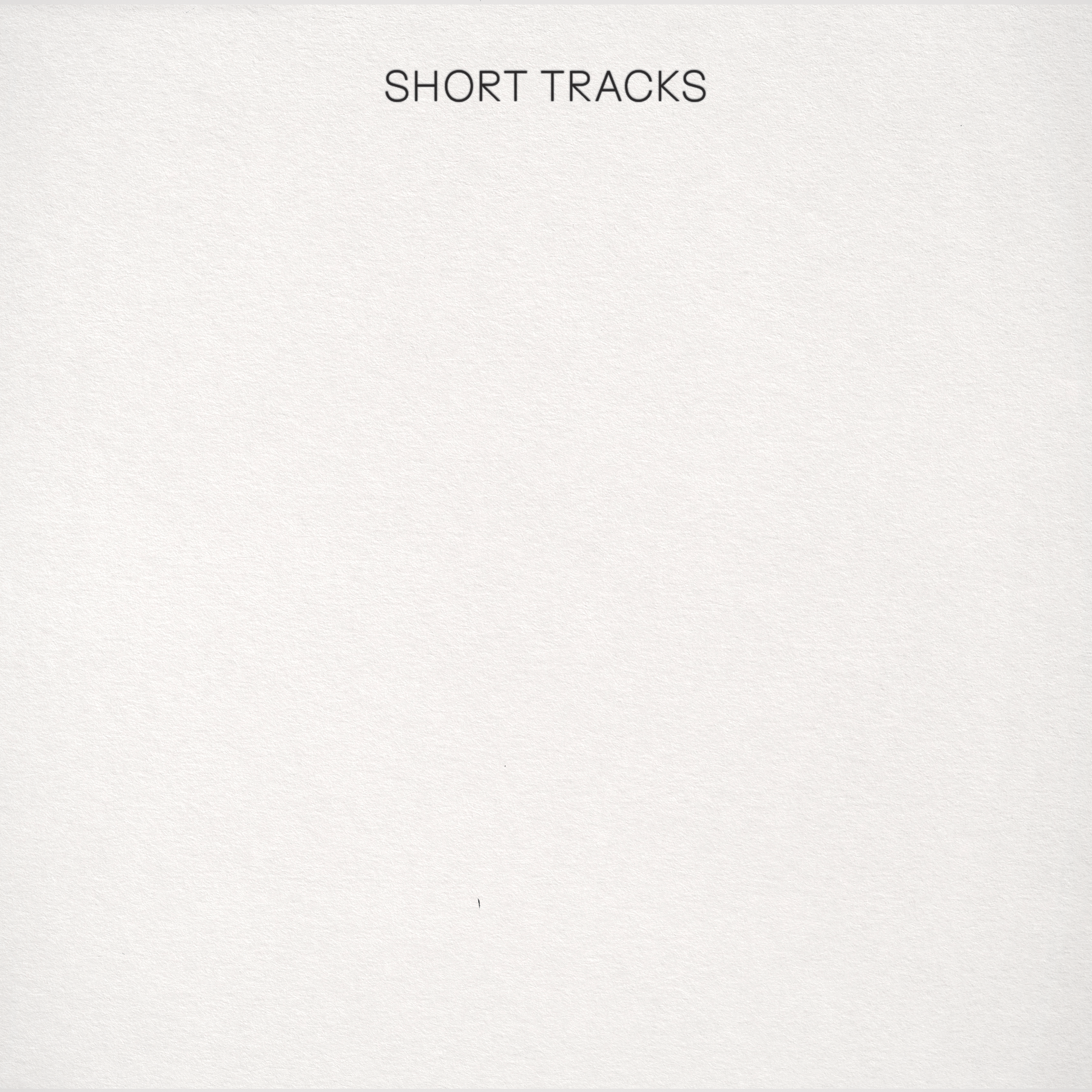 Various Artists - Short Tracks