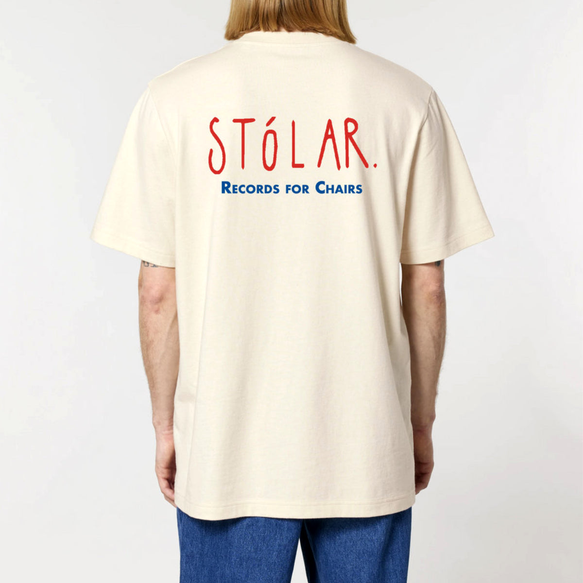 Stólar Records for Chairs T-Shirt (Off White)