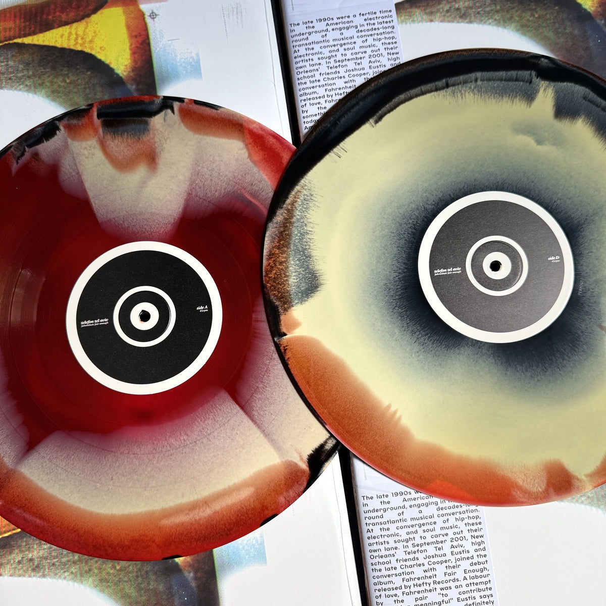 Telefon Tel Aviv Fahrenheit Fair Enough Watercolour Vinyl