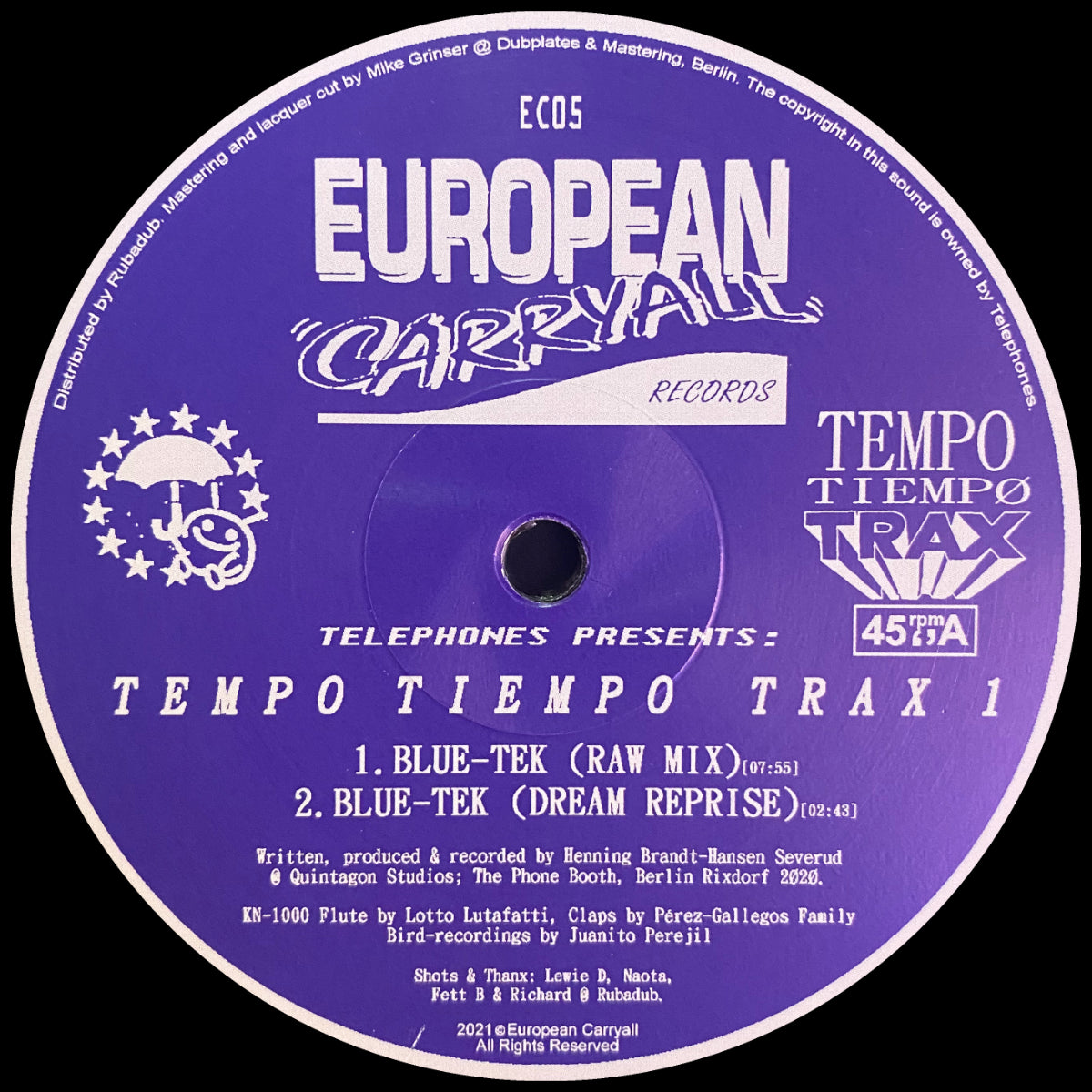 Telephones – Tempo Tiempo Trax 1