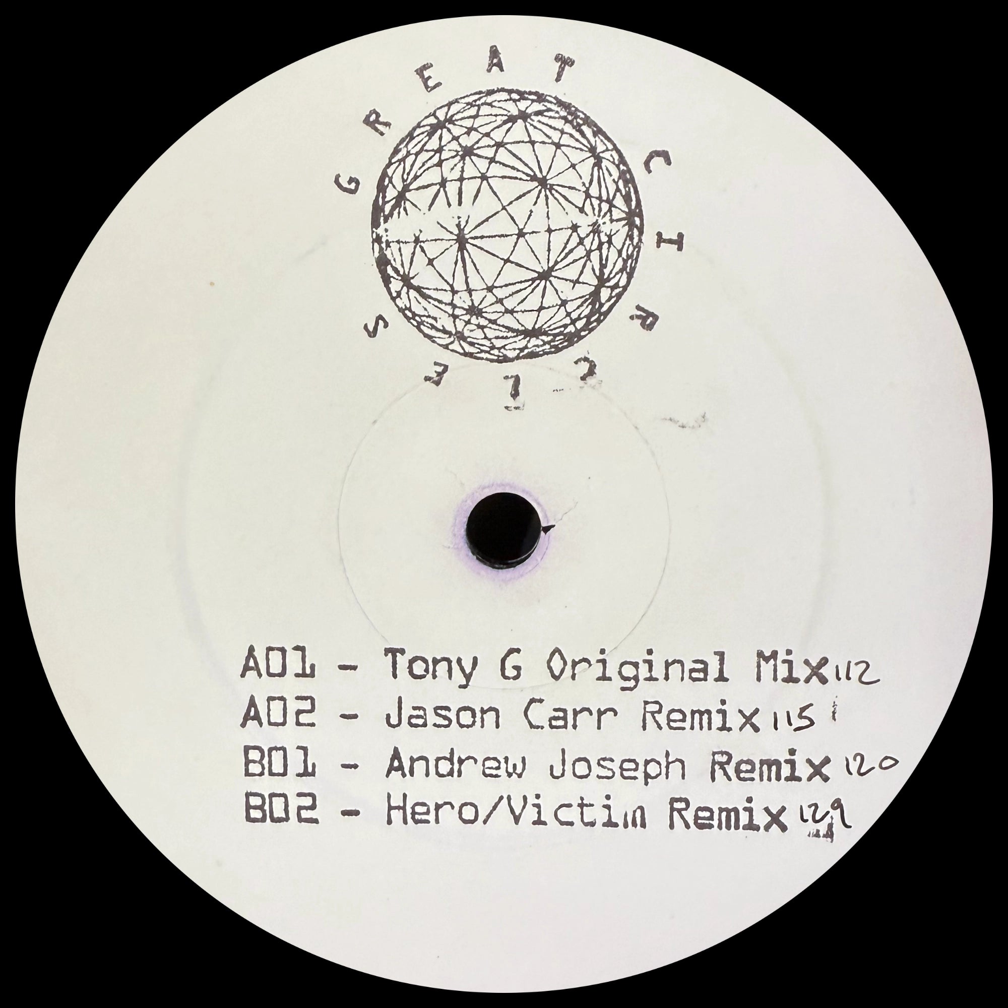 Tony G - Tous La Part Le Même Sort