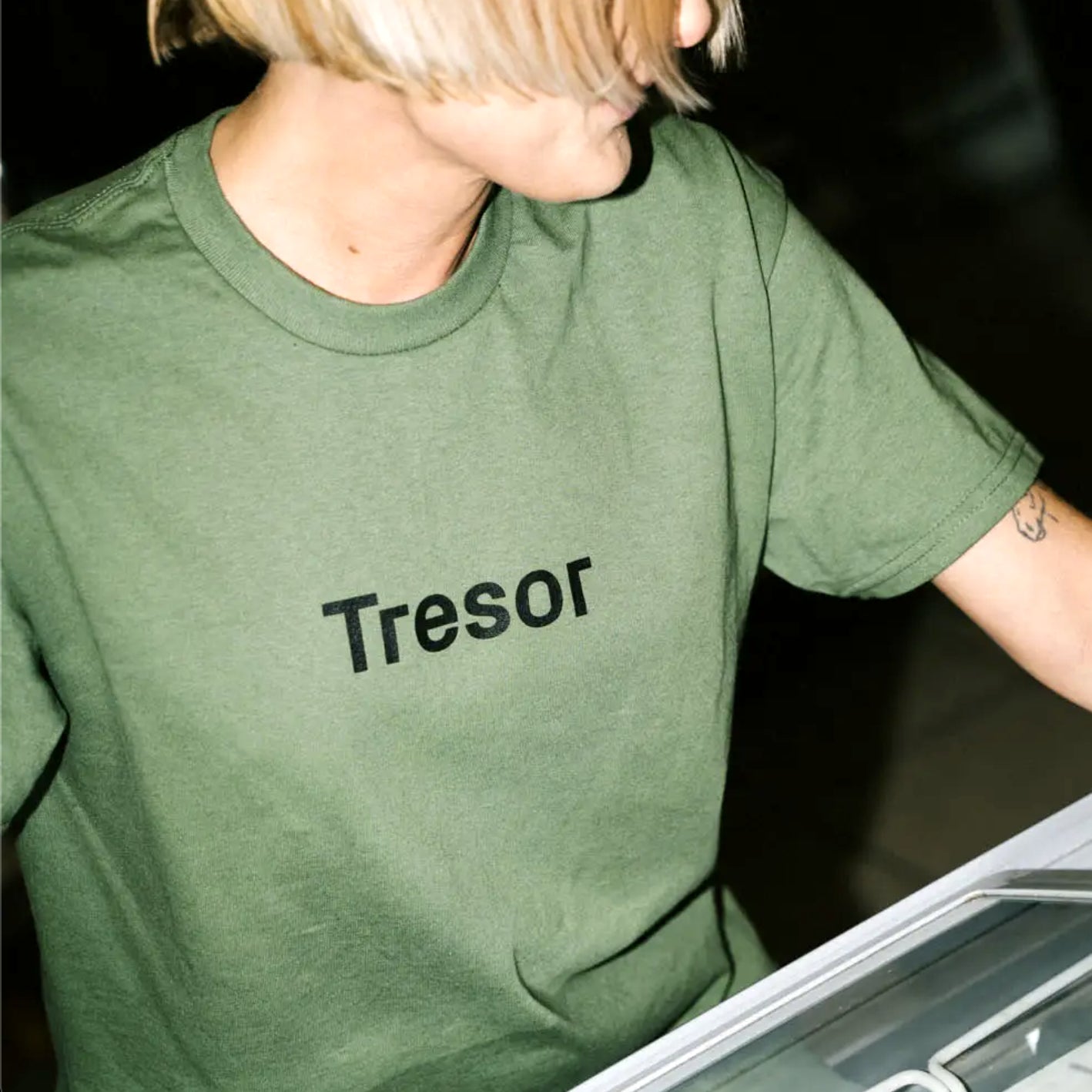 Tresor Classic T-Shirt (Olive + Black)