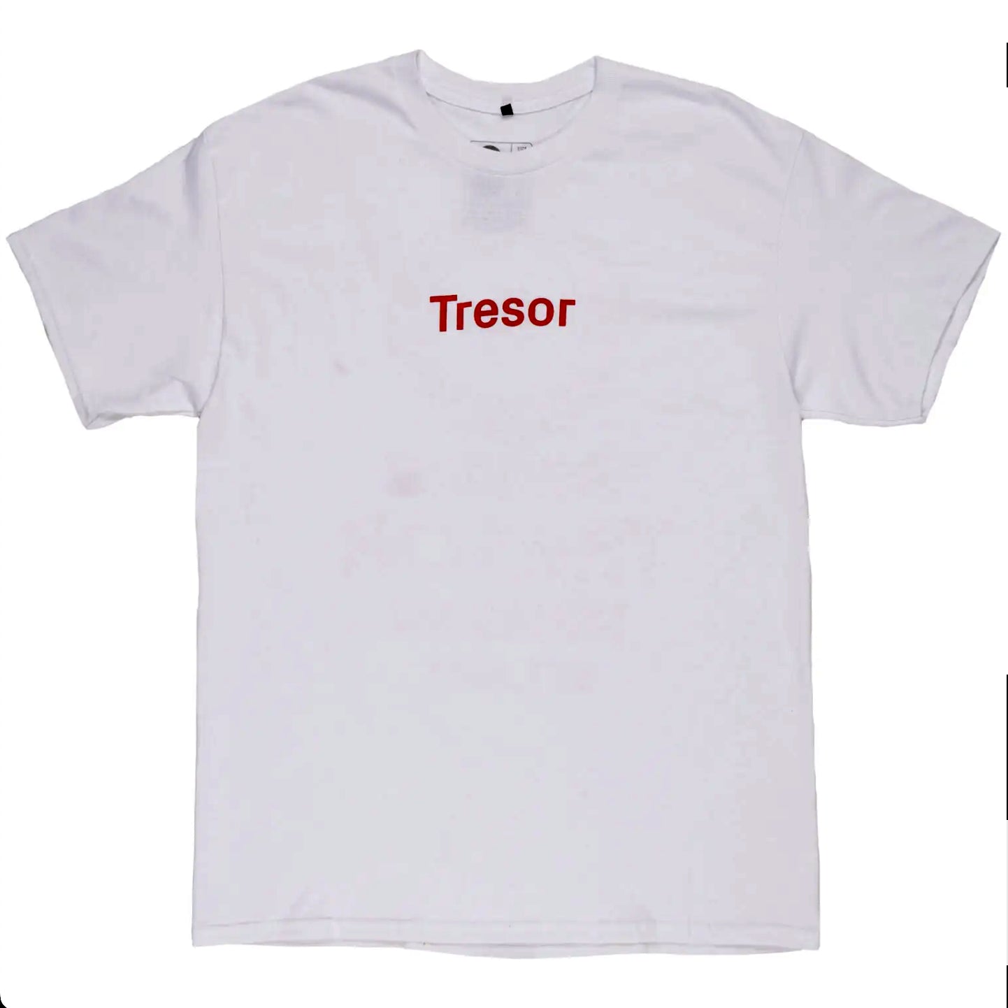 Tresor Classic T-Shirt (White + Red)