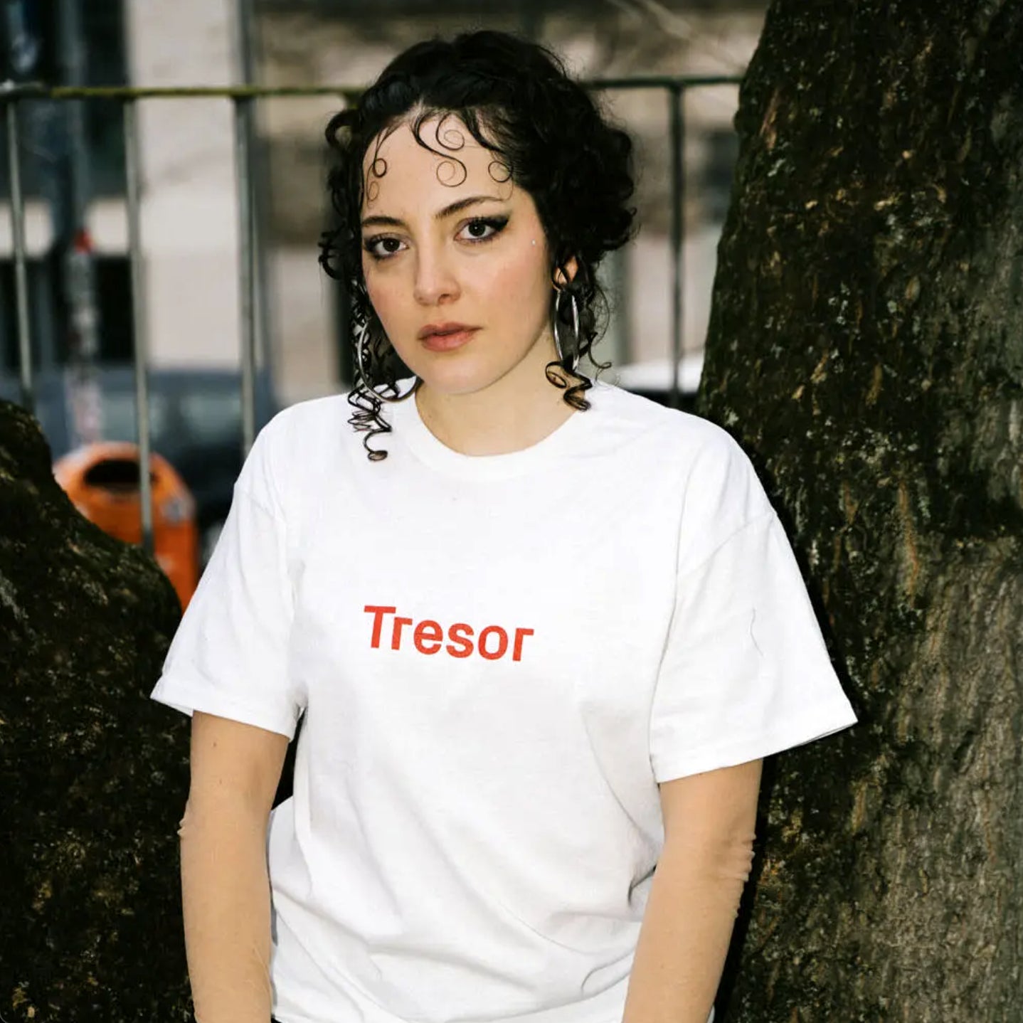 Tresor Classic T-Shirt (White + Red)