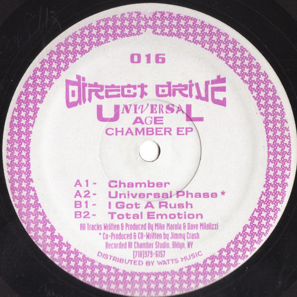 Universal Age – Chamber EP