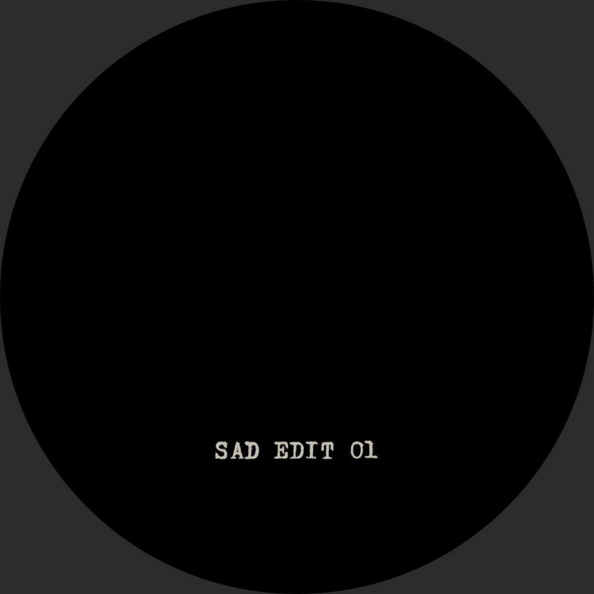 Unknown Artist - SAD Edit 01