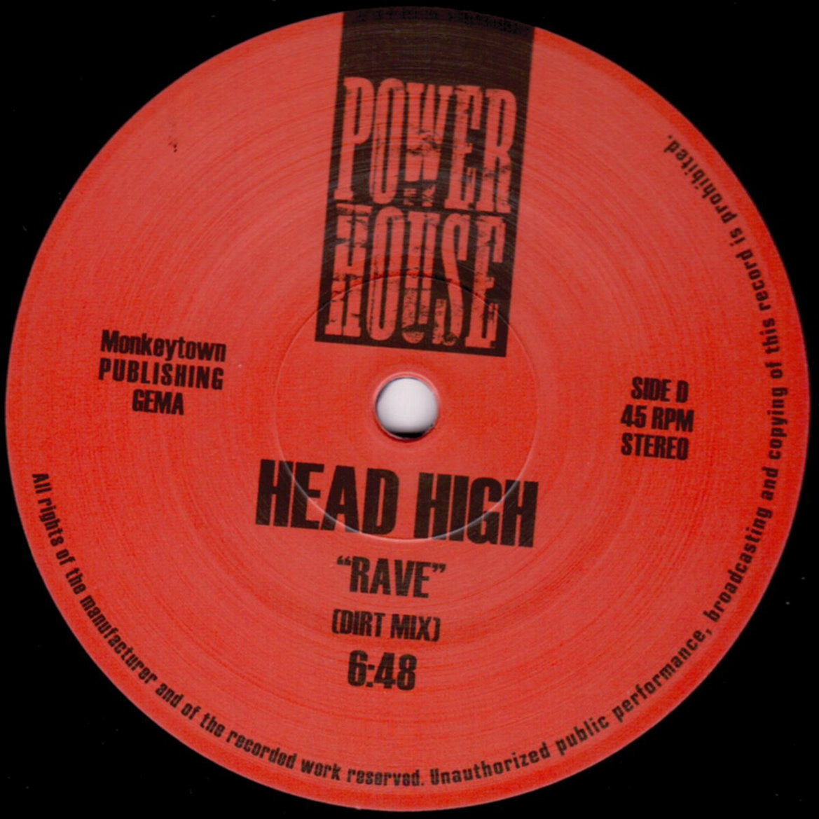 WK7 / Head High – Do It Yourself (Original Mix) / Rave (Dirt Mix)