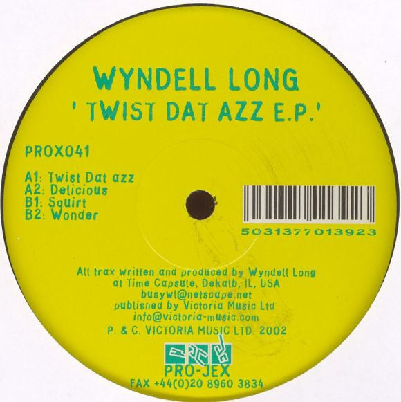 Wyndell Long – Twist Dat Azz E.P.