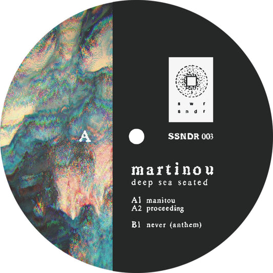 martinou – Deep Sea Seated Concrete Solid