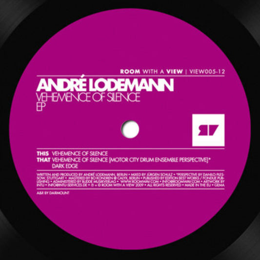 André Lodemann – Vehemence Of Silence EP