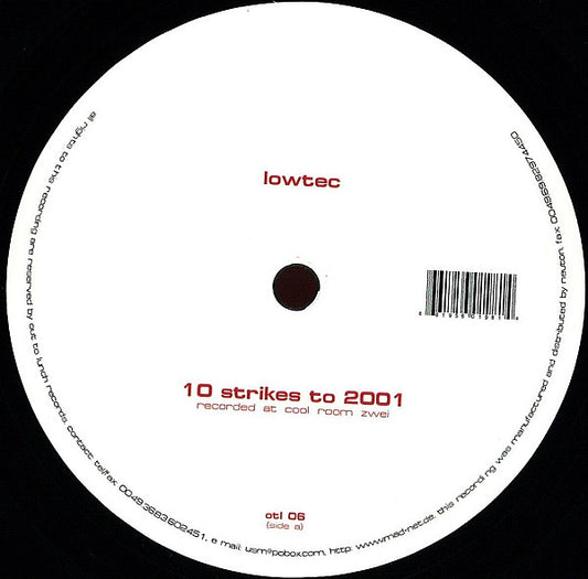 Lowtec – 10 Strikes To 2001