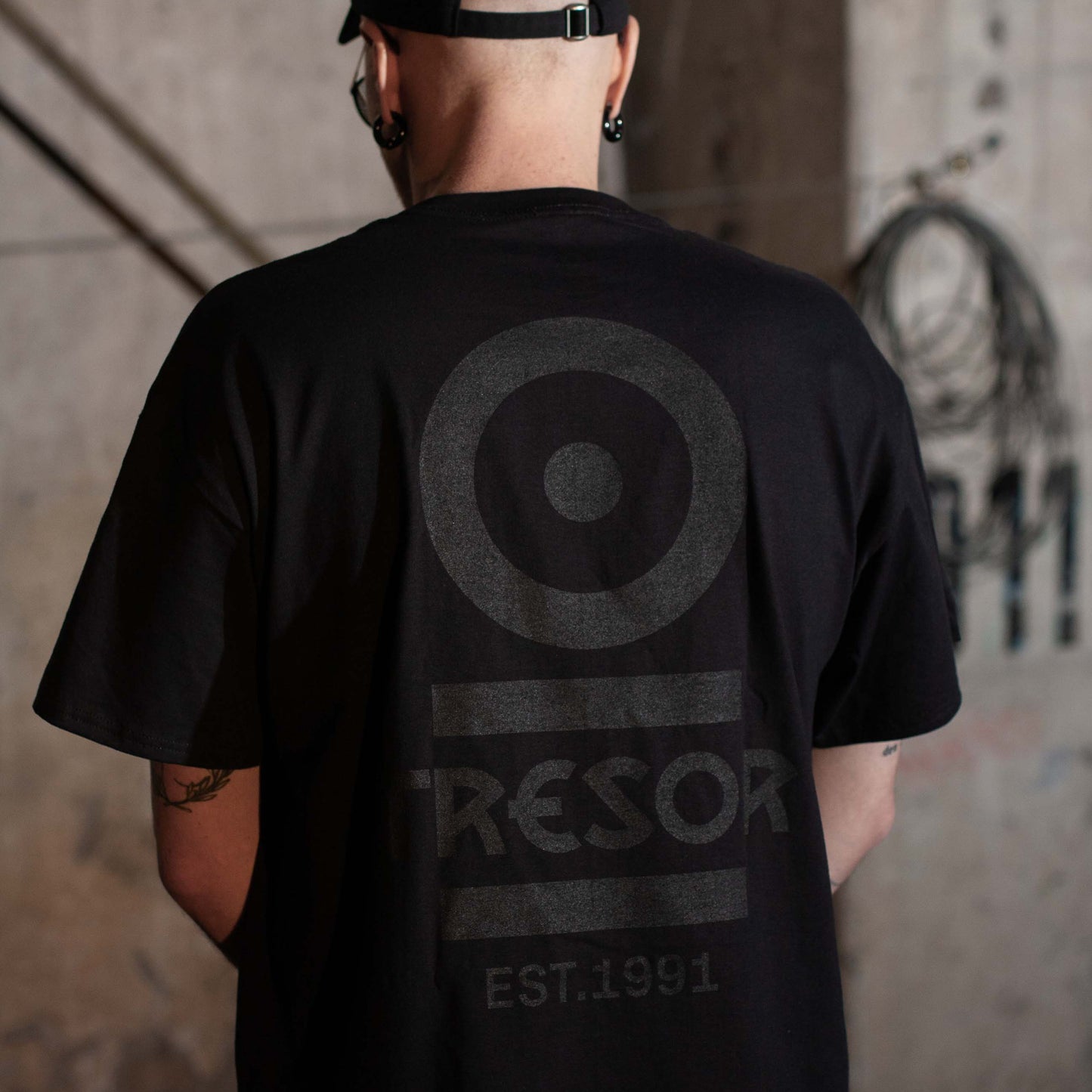 Tresor Classic T-Shirt (Black + Black)